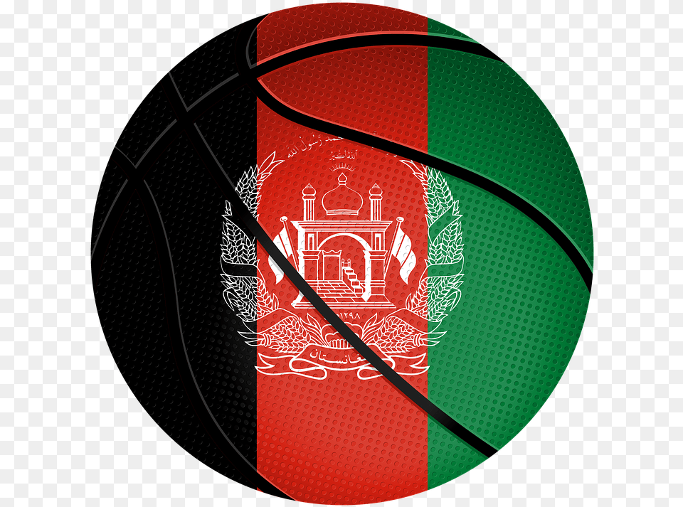 Basketball Ball Iran Tajikistan Afghanistan India Afganistan Flag Free Transparent Png