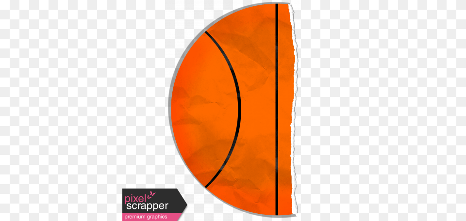 Basketball Ball Torn Graphic Png