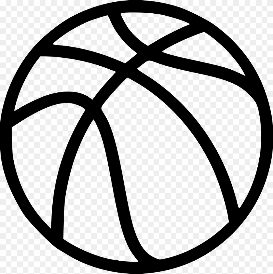 Basketball Black And White Basketball Icon, Ball, Sport, Football, Sphere Free Png