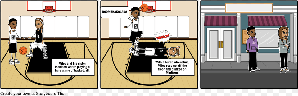 Basketball Cartoon, Book, Comics, Publication, Person Png