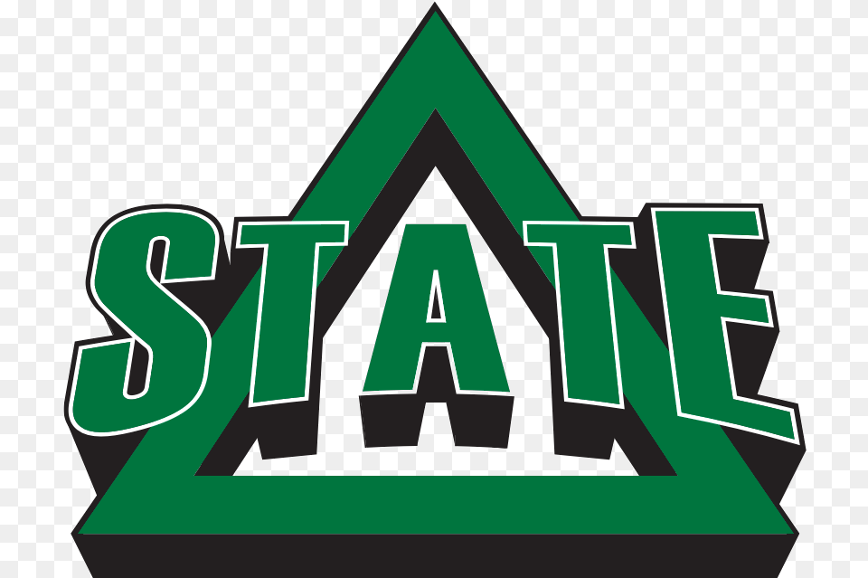 Basketball Cartoon Clipart Delta State Logo, Green, Triangle, First Aid Free Transparent Png