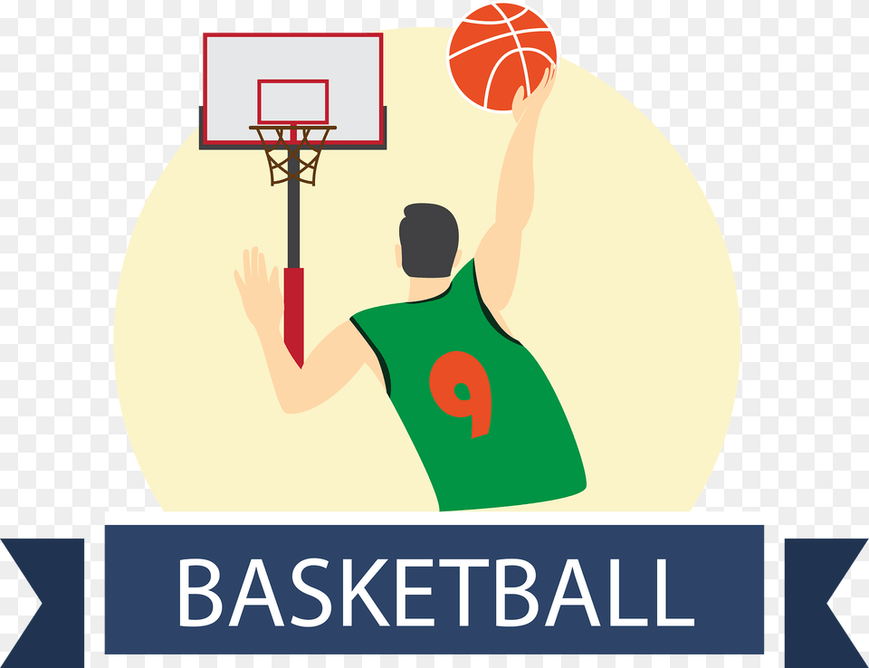 Basketball Clipart, Hoop, Person, Ball, Basketball (ball) Free Png Download