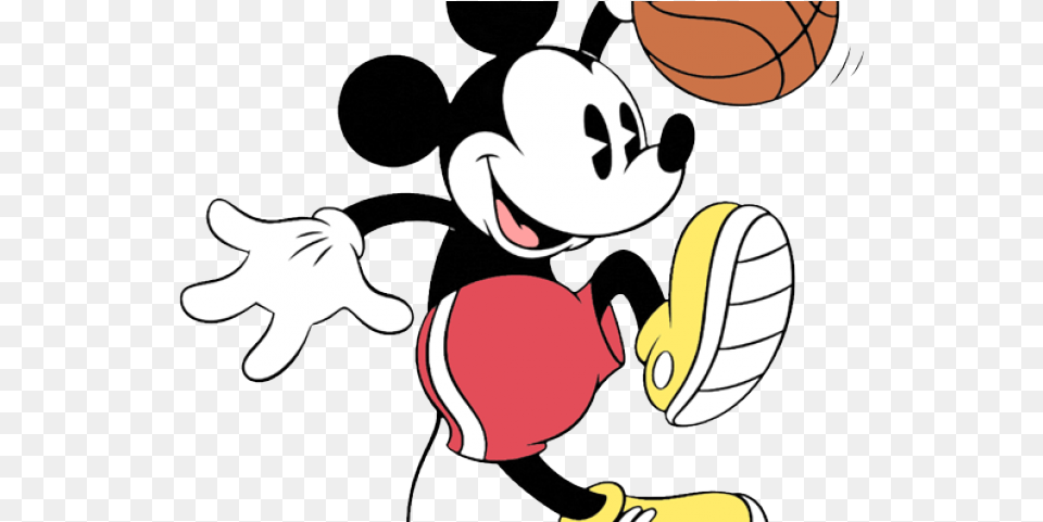 Basketball Clipart Donald Duck Disney Characters Playing Sports, Cartoon, Baby, Person Free Png Download
