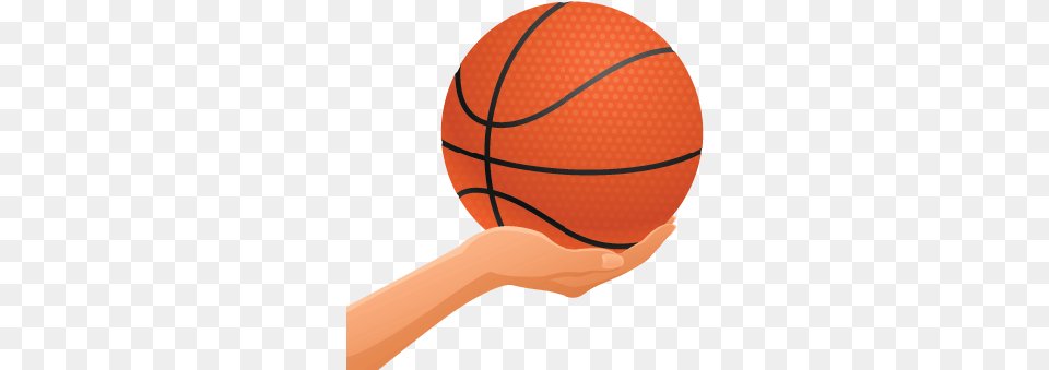 Basketball Clipart Hand Holding A Basketball, Sport Png