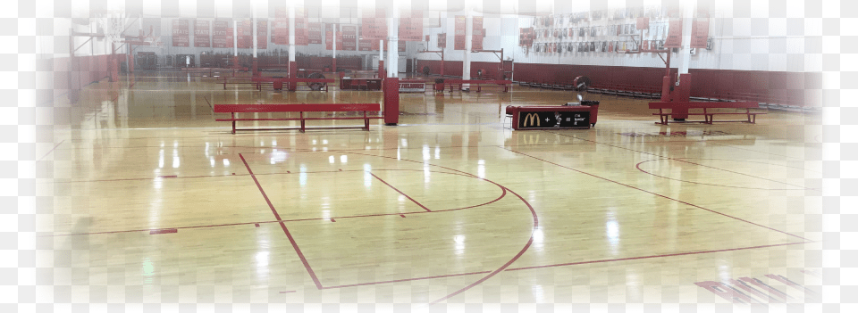 Basketball Court, Floor, Flooring, Bench, Furniture Free Png Download