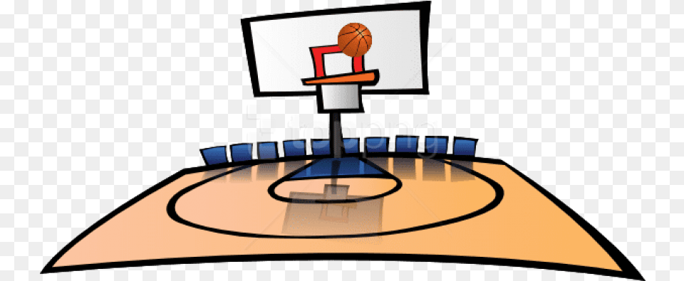 Basketball Court Basketball Court Clip Art Transparent Basketball Court Basketball Hoop Clipart, People, Person, Ball, Basketball (ball) Free Png