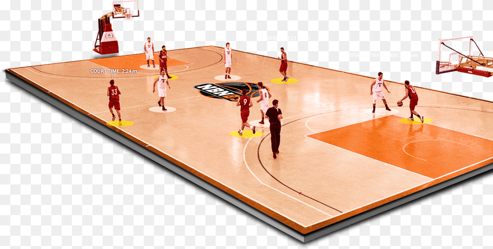 Basketball Court Cancha De Basquetbol Con Jugadores, Basketball Game, Hoop, Person, Sport Png Image