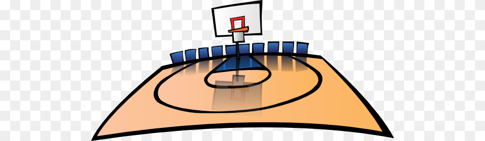 Basketball Court Cartoon Images, Hoop, People, Person, Animal Png Image