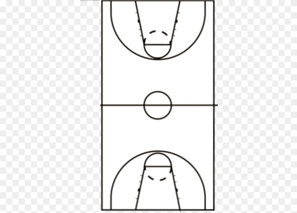 Basketball Court Dimensions Blur Pencil Sketch Basketball Court Png