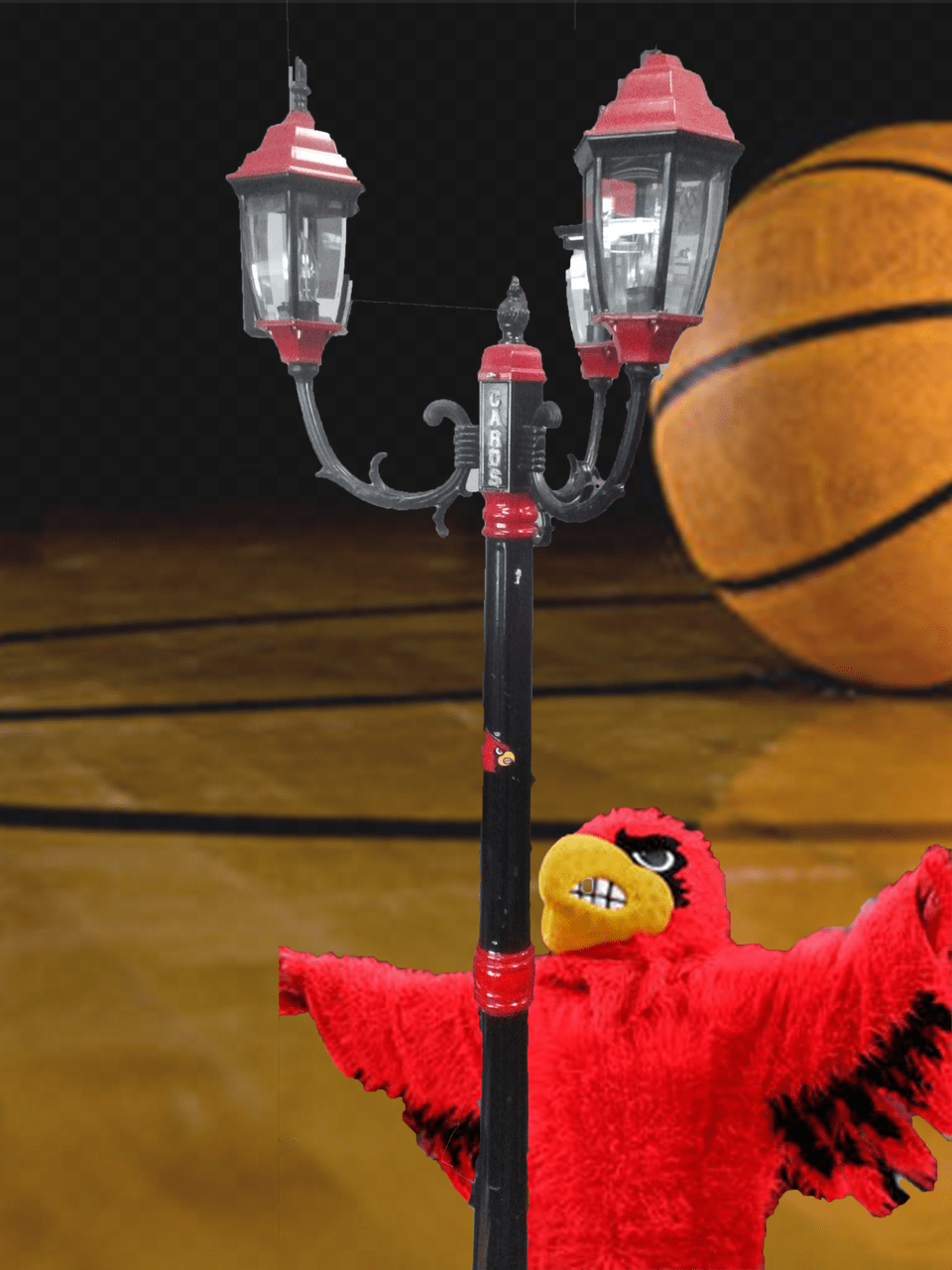 Basketball Court Floor, Lamp, Ball, Basketball (ball), Sport Png Image