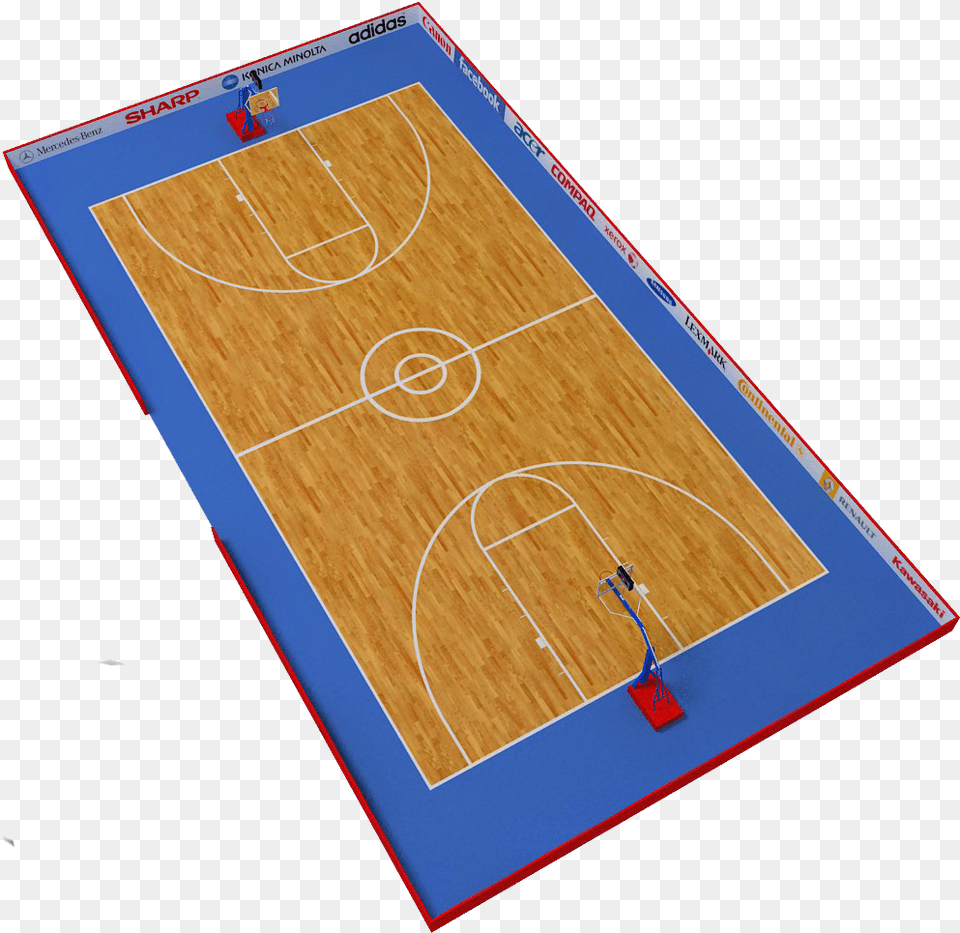 Basketball Court Free 3d Models, Basketball Game, Sport Png Image