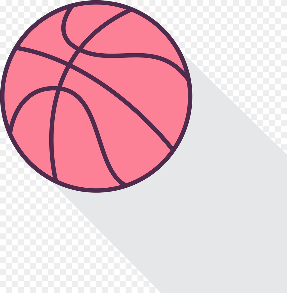 Basketball Court Shoot Basketball Transparent Pink Basketball Ball, Sphere Png