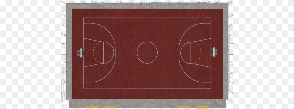 Basketball Court Top View Basketball Court Top, Blackboard Png Image