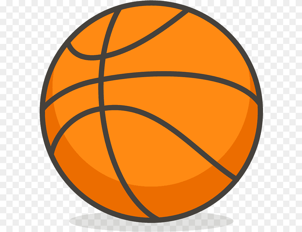 Basketball Emoji Clipart Basketball Ball Cartoon, Sphere, Astronomy, Moon, Nature Free Png Download