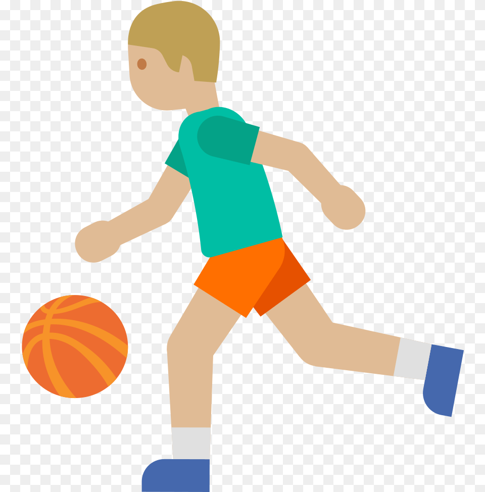 Basketball Emoji Patear El Balon De Basquet, Boy, Child, Person, Male Free Png Download