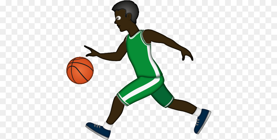 Basketball Emoji Transparent Running Man Emoji, Ball, Basketball (ball), Sport, Person Free Png Download