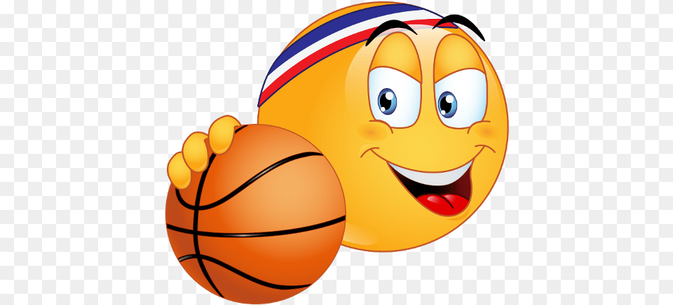 Basketball Emojis Emoji With Basketball, Sphere Free Png