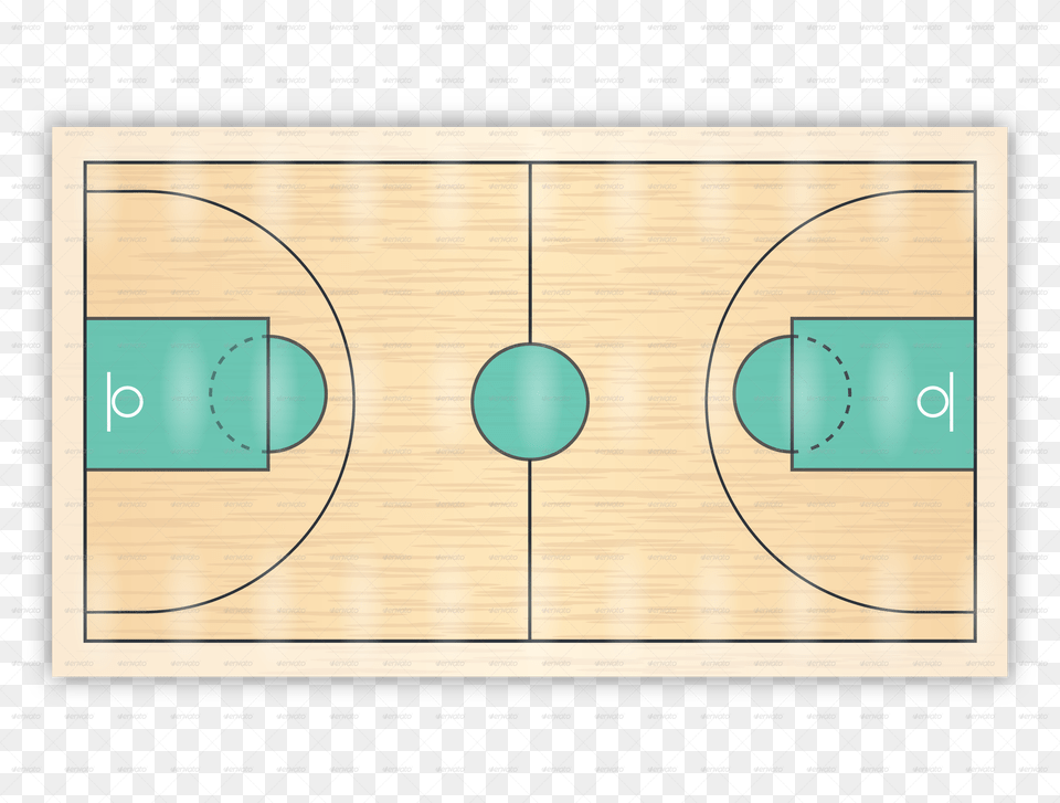 Basketball Floor Stock Files Plywood, Blackboard Free Png Download