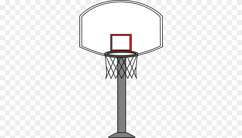 Basketball Goal Clipart, Hoop Png Image