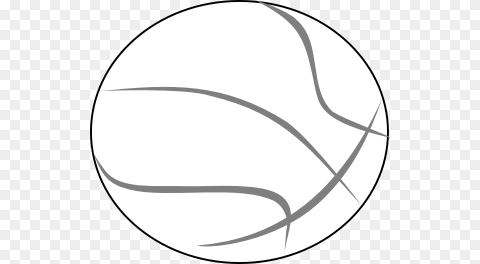 Basketball Grey Outline Clipart Transparent Outline Basketball, Ball, Football, Soccer, Soccer Ball Free Png