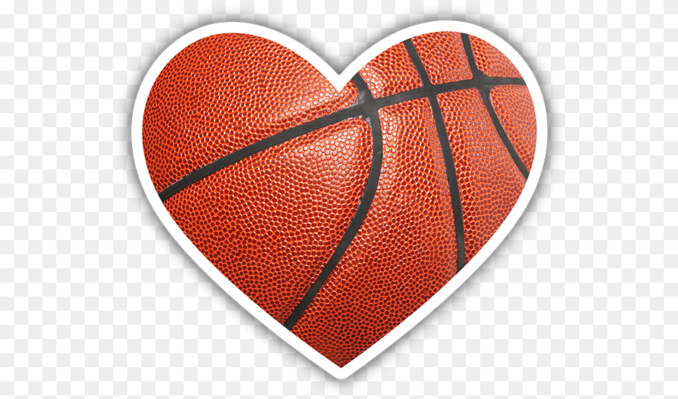 Basketball Heart Sticker Pride Sticker Transparent, Ping Pong, Ping Pong Paddle, Racket, Sport Free Png