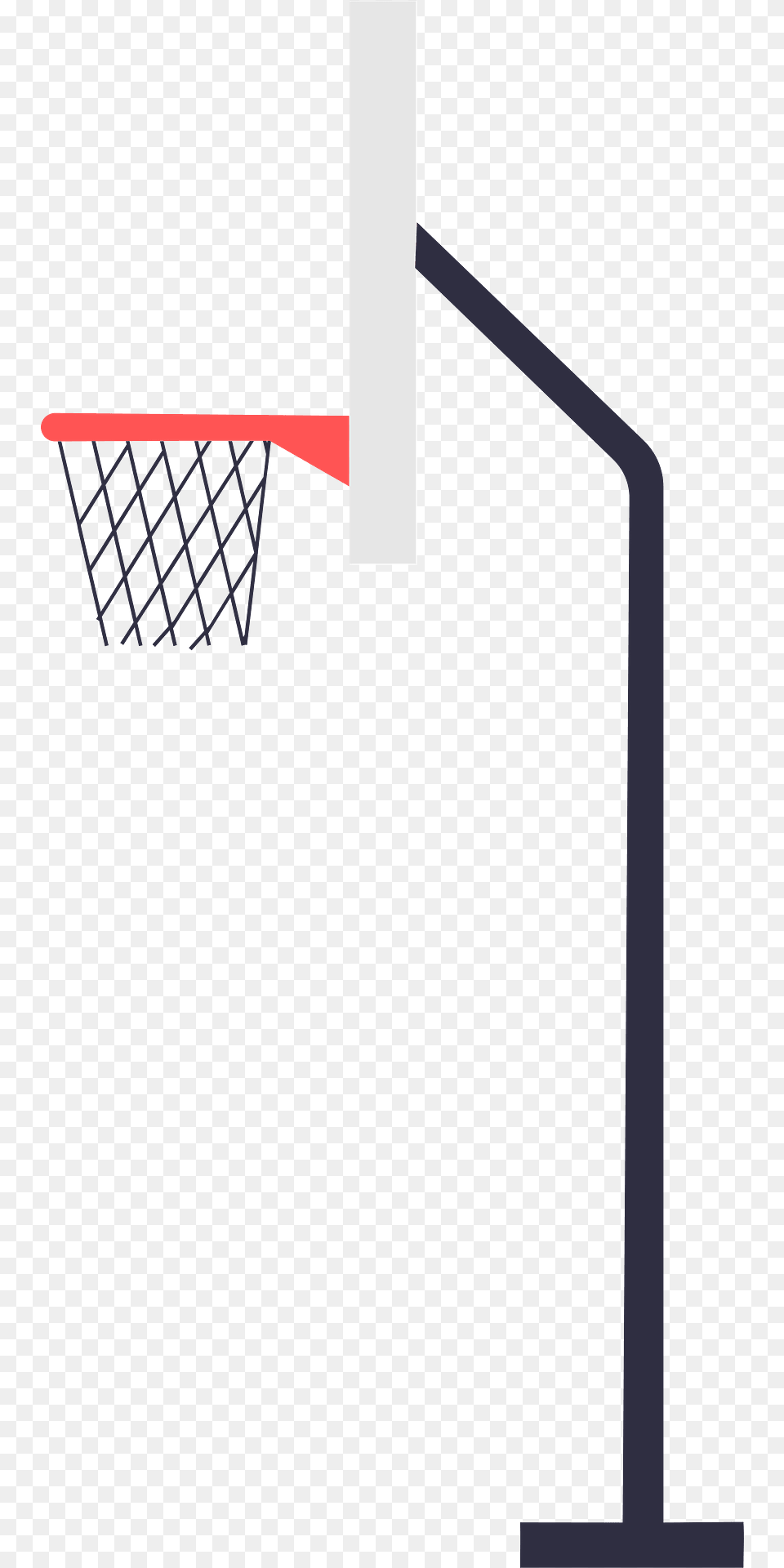 Basketball Hoop Clipart, Lamp Post Free Transparent Png