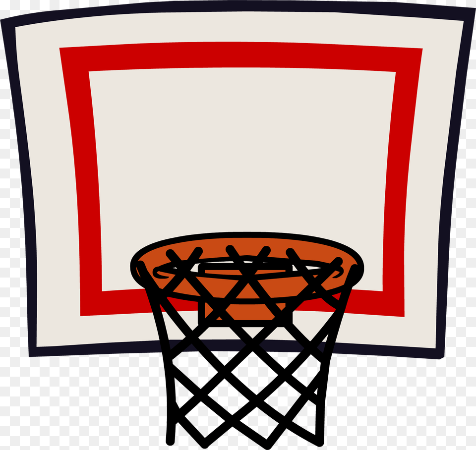 Basketball Hoop Clipart Sport, Blackboard Png Image