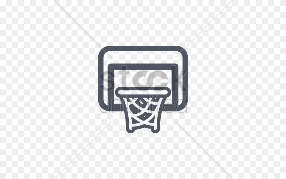 Basketball Hoop With Backboard Vector Image, Accessories Png