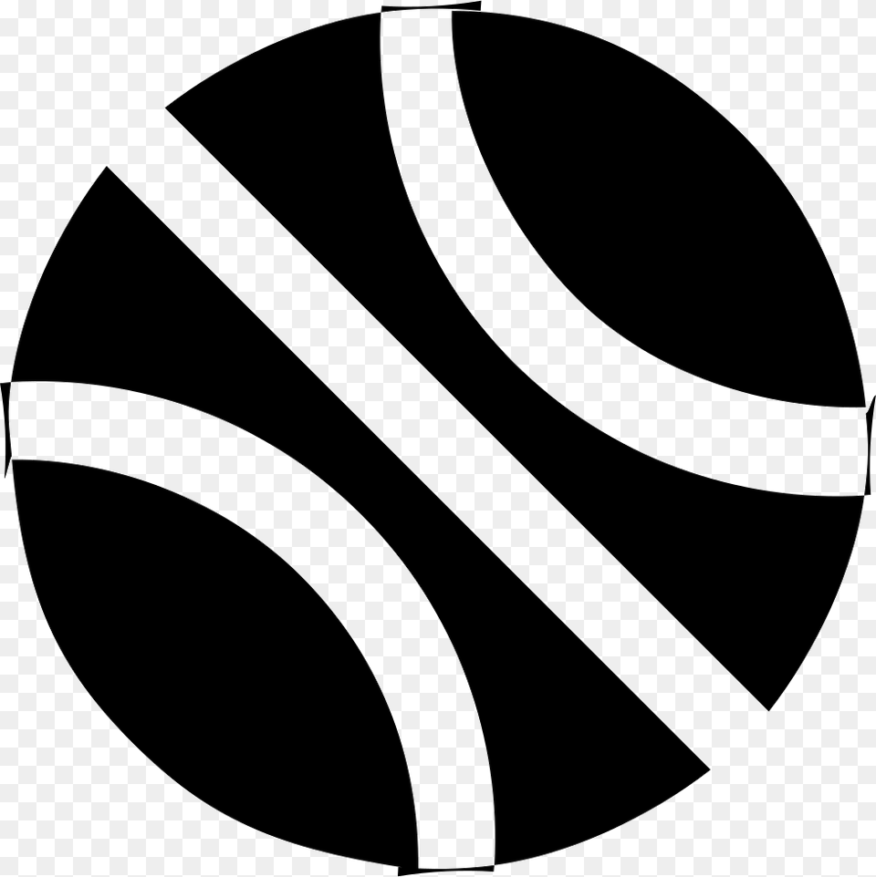 Basketball Icon Basketball Svg Black And White, Ball, Tennis, Sport, Sphere Free Png Download
