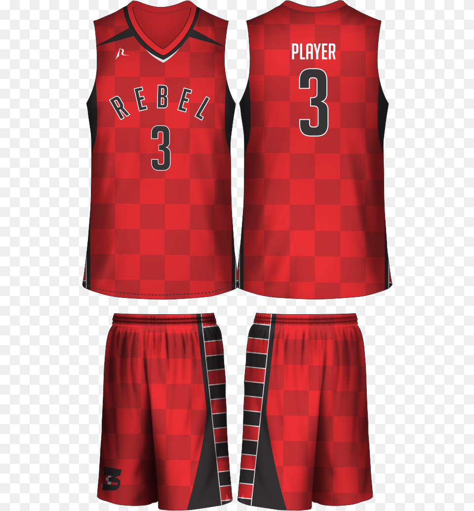 Basketball Jersey Red Design, Clothing, Shirt, Shorts, Dynamite Free Png