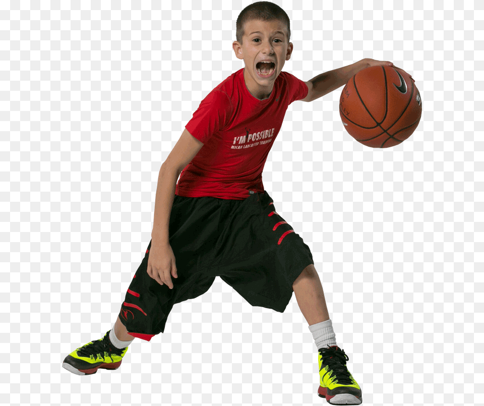 Basketball Kids, Ball, Sport, Basketball (ball), Boy Free Png Download