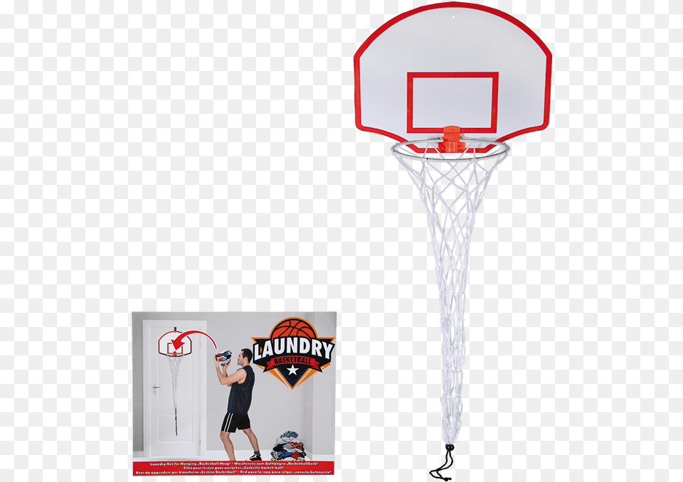 Basketball Laundry Net, Hoop, Adult, Male, Man Free Transparent Png