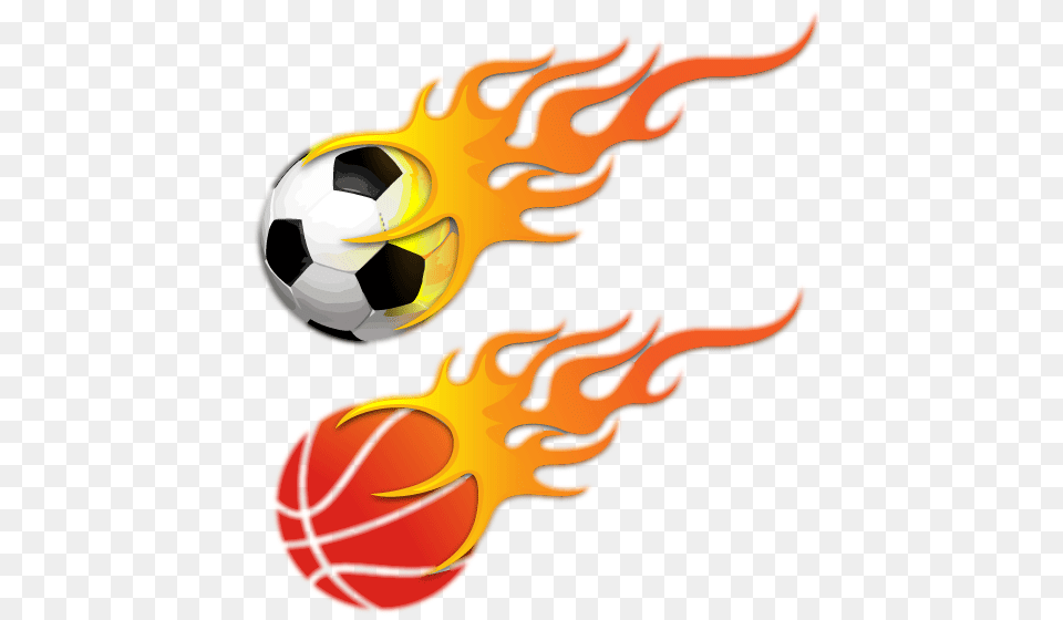 Basketball Logo With Fire Basket Ball Logo, Football, Soccer, Soccer Ball, Sport Png Image