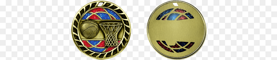 Basketball Medal Badge, Gold, Logo Free Transparent Png