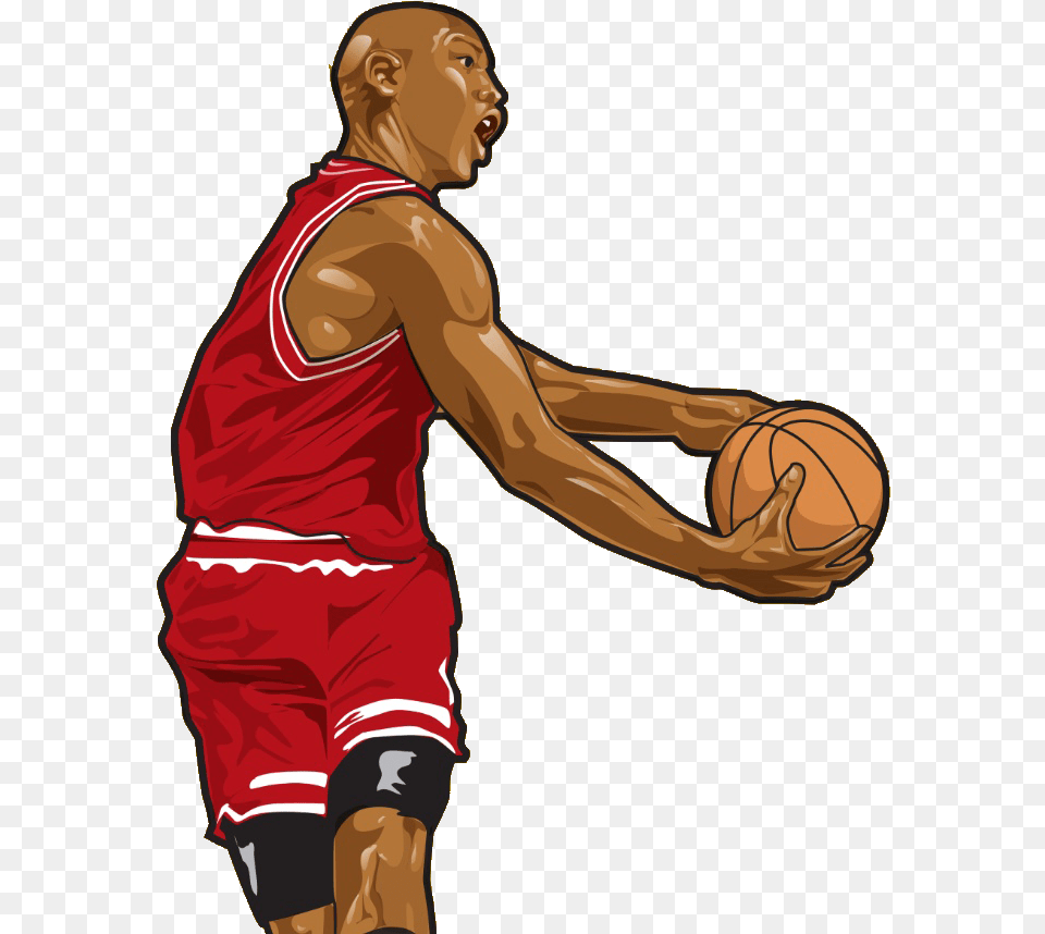 Basketball Moves, Adult, Male, Man, Person Png