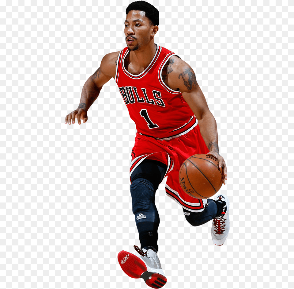 Basketball Moves Player Derrick Rose Transparent Background, Sport, Ball, Basketball (ball), Person Png Image
