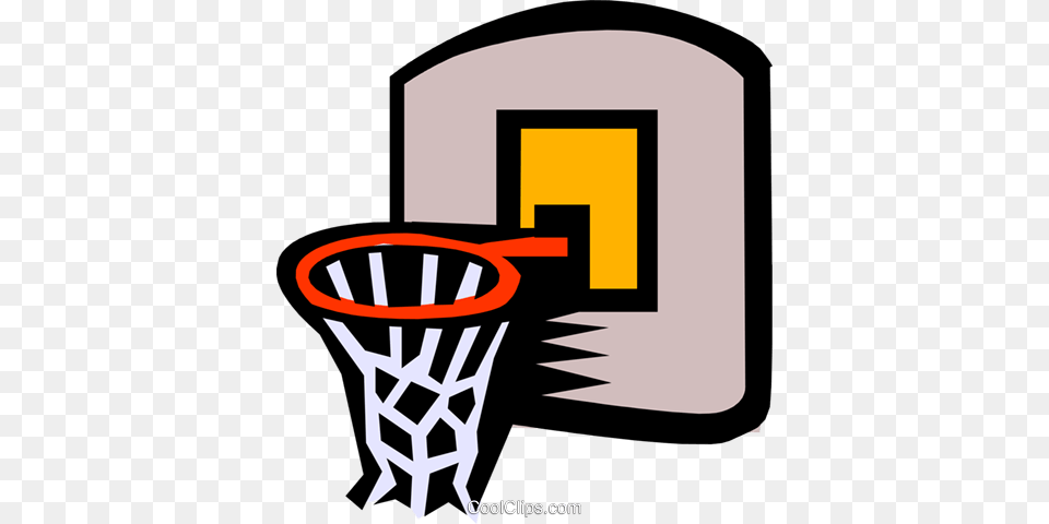 Basketball Net Royalty Free Vector Clip Art Illustration, Hoop Png