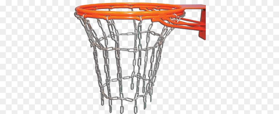 Basketball Net Transparent Basketball Rim With Chain Nets, Hoop Png Image