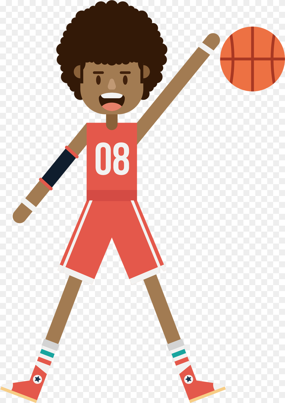 Basketball Player Athlete Court Basquetbol Dibujo De Un Bsquetbol, Boy, Child, Male, Person Free Png