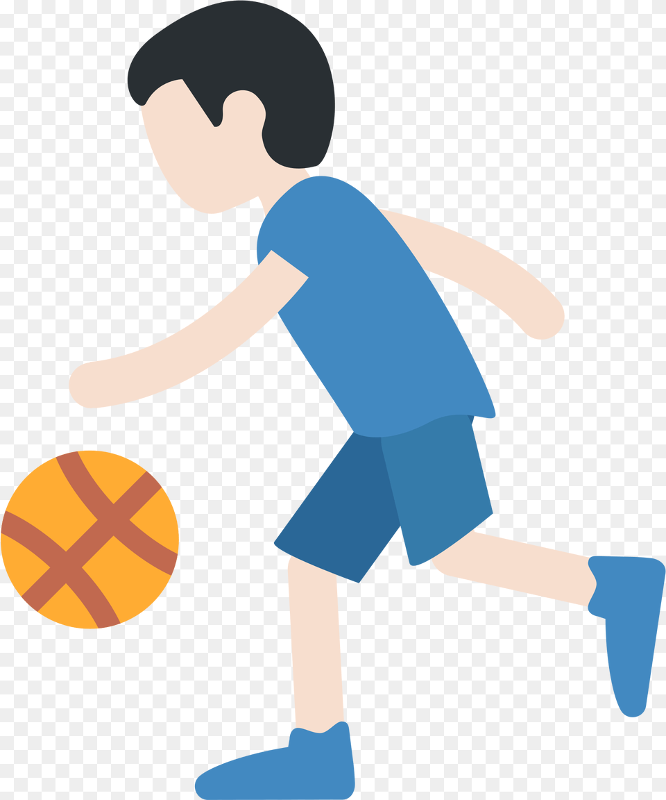 Basketball Player Cartoon 11 Buy Clip Art Emoji Jugadores Bouncing A Ball Cartoon, Person, Kicking, Handball, Sport Free Transparent Png