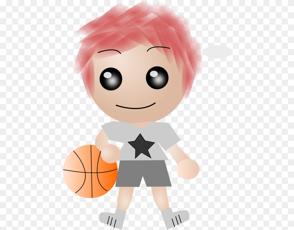 Basketball Player Cartoon Drawing Clip Art, Baby, Person, Face, Head Png