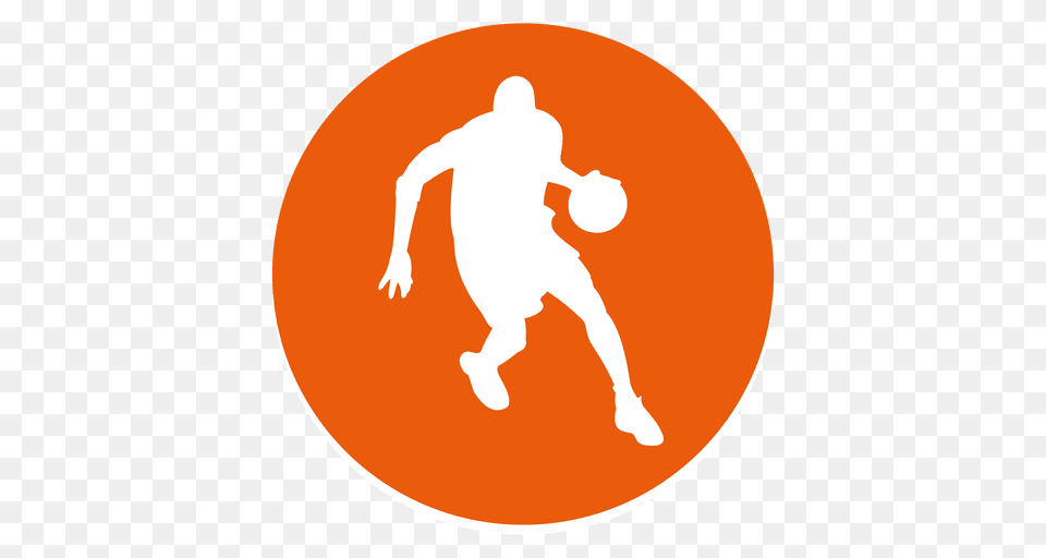 Basketball Player Circle Icon, Ball, Handball, Sport, Adult Free Png Download