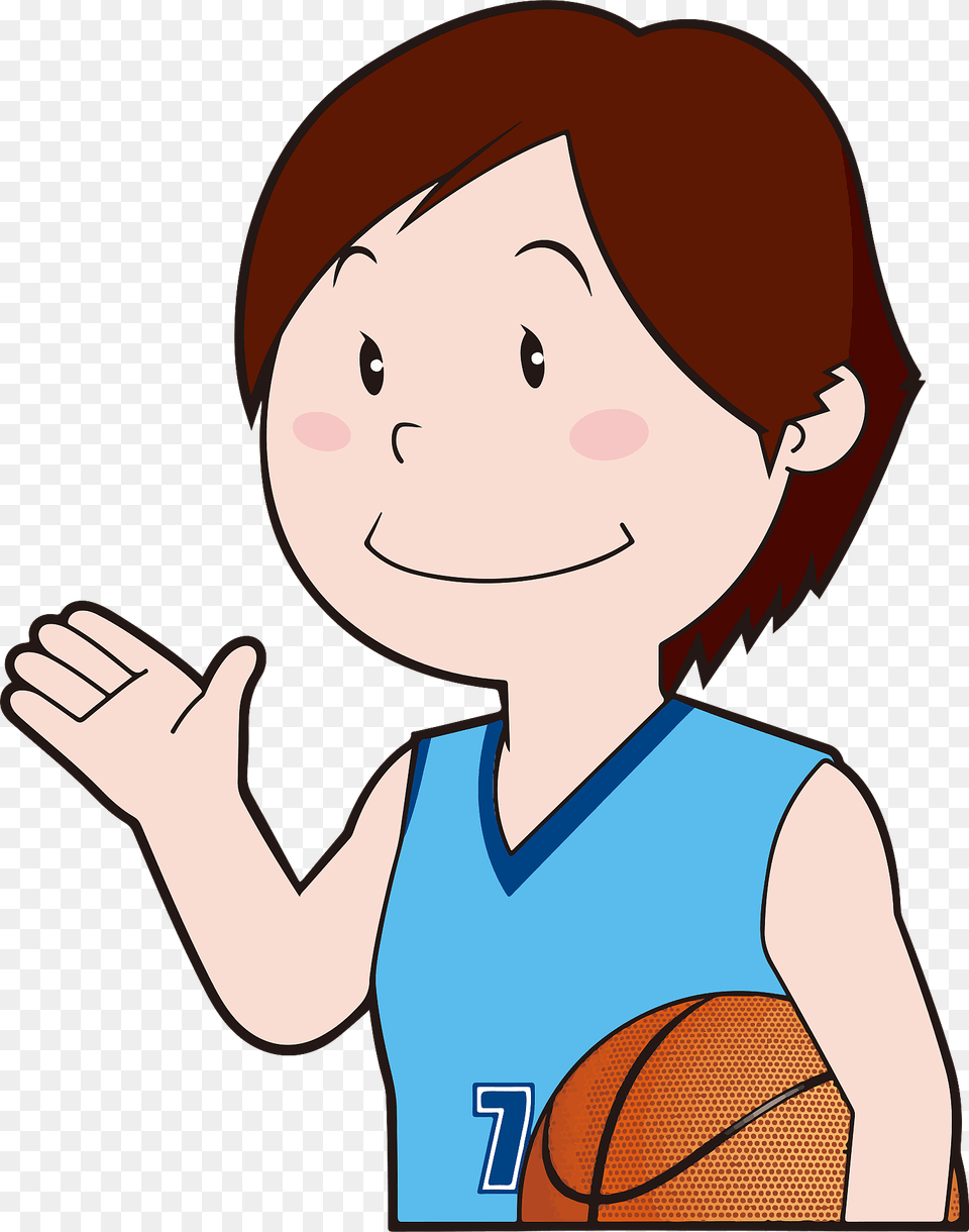 Basketball Player Clipart, Baby, Person, Face, Head Free Png