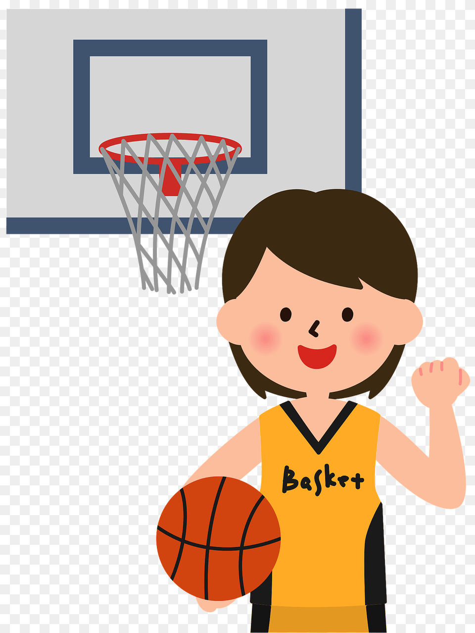 Basketball Player Clipart, Hoop, Sport, Ball, Basketball (ball) Free Transparent Png