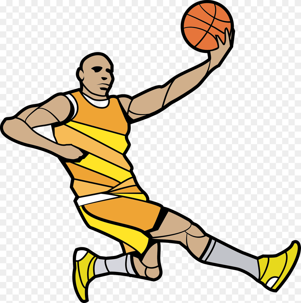 Basketball Player Clipart, Person, Playing Basketball, Sport, Face Free Transparent Png