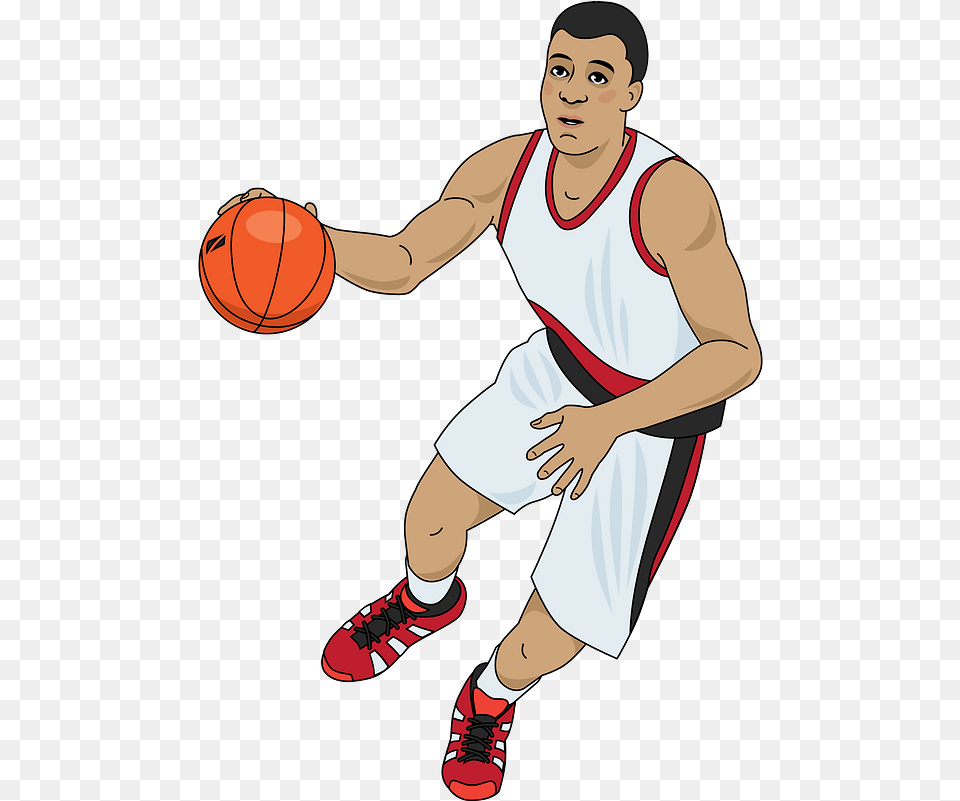 Basketball Player Clipart Download Transparent Basketball Player, Teen, Boy, Person, Male Free Png