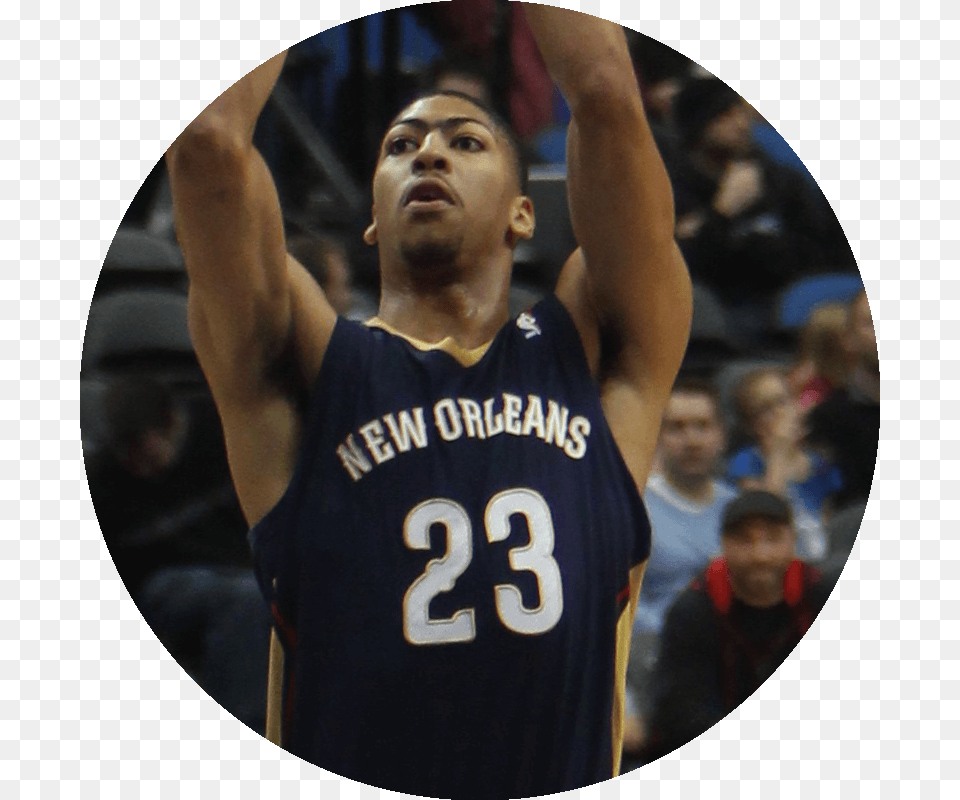 Basketball Player Anthony Davis Jump Shot, Sphere, Person, People, Man Free Png Download