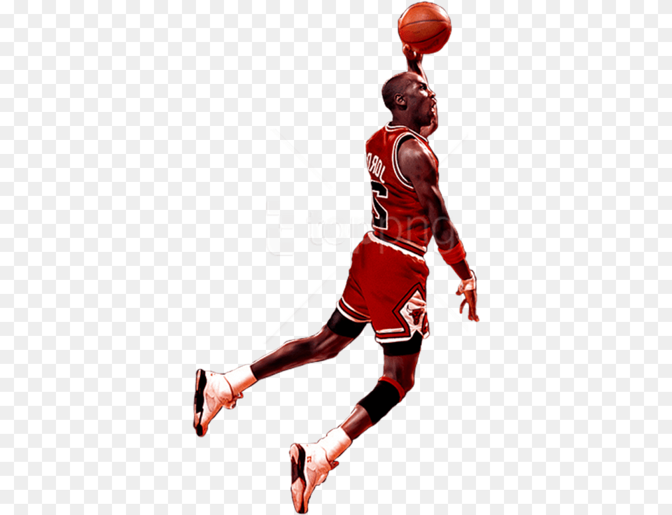 Basketball Player Dunking Michael Jordan, Person, People, Adult, Man Png