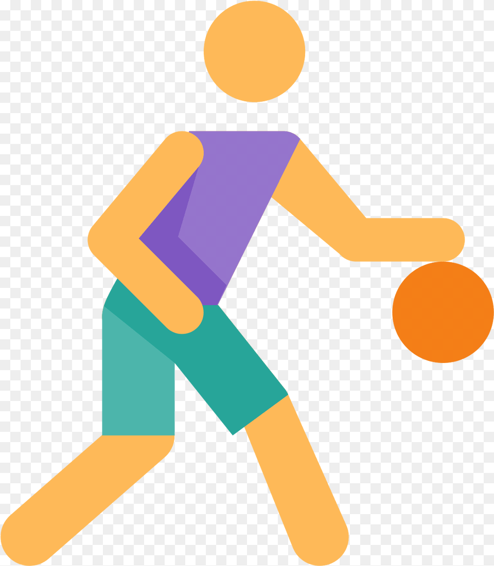 Basketball Player Icon Sports Color Icon, Juggling, Person, Ball, Handball Free Transparent Png