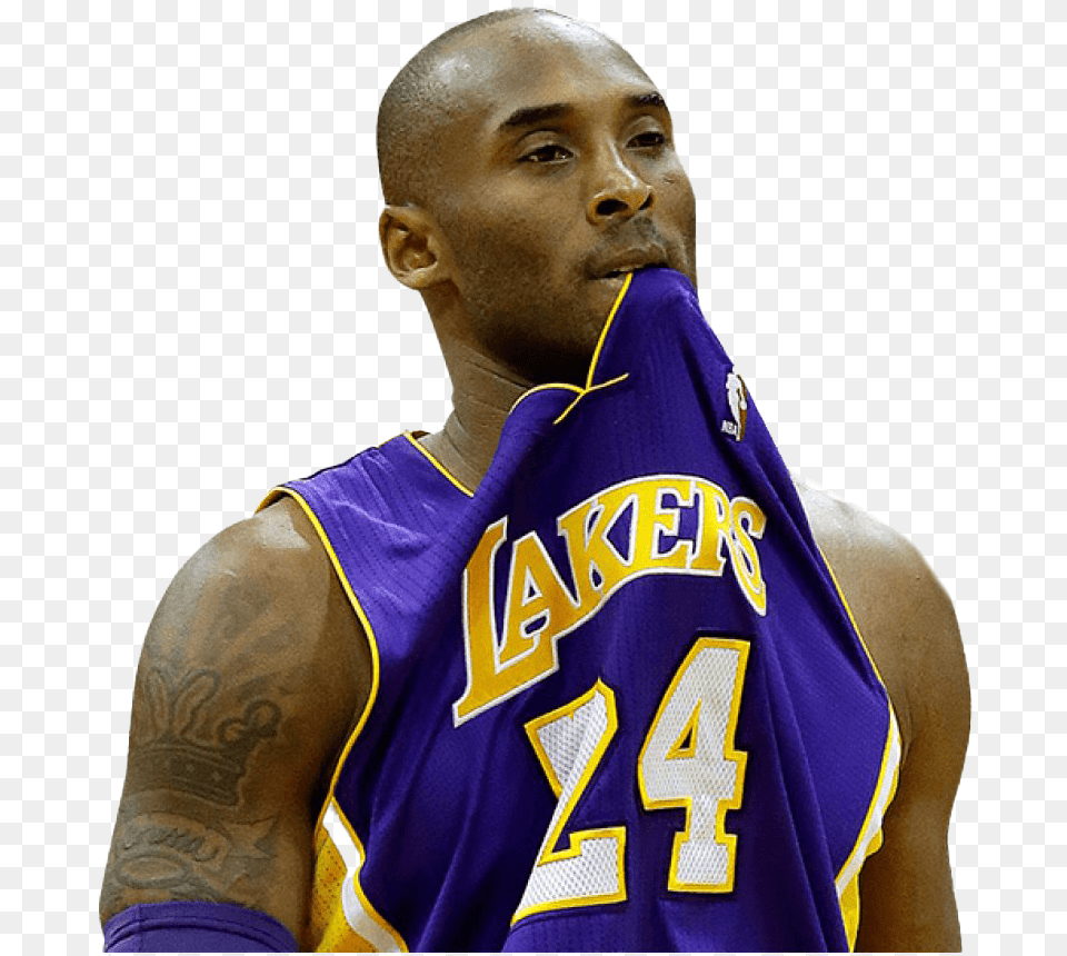 Basketball Player Kobe Bryant Los Angeles Lakers, Shirt, Clothing, Person, People Free Png Download